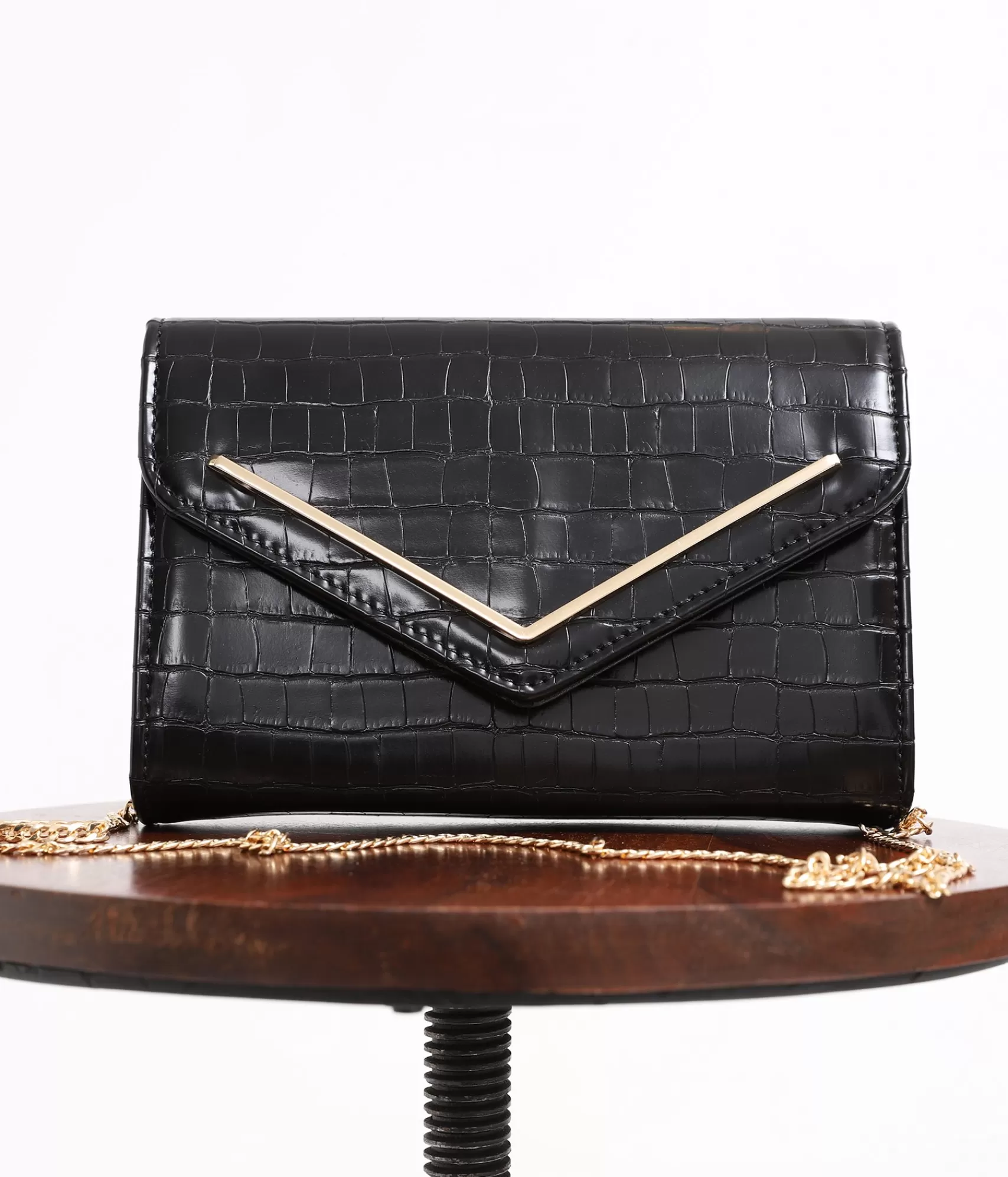 EDJI Sacs | Accessoires*Pochette effet croco Ontario